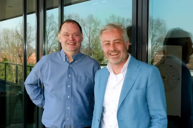 Mikael en Patrick samen